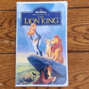 Walt Disney Masterpiece,The Lion King VHS tape Family Home Entertainment